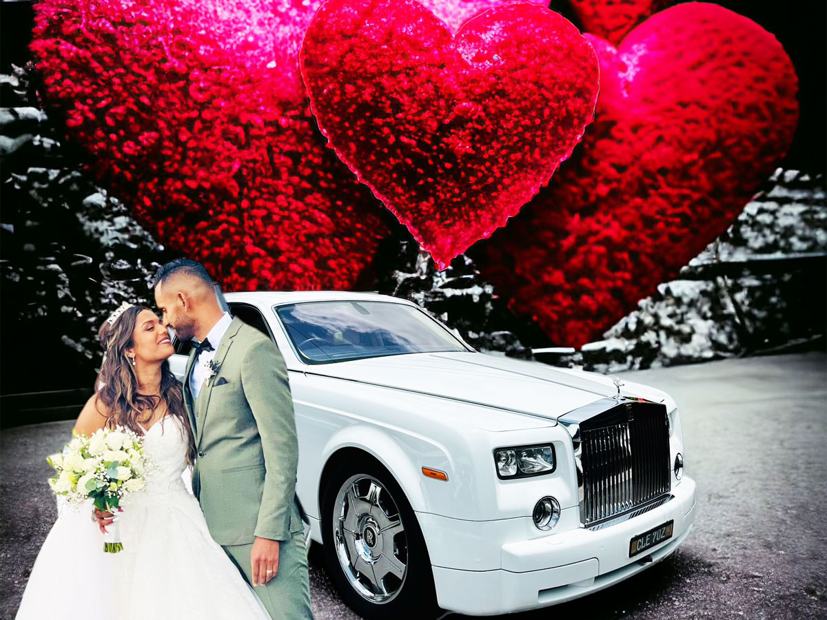 Wedding limousine car hire