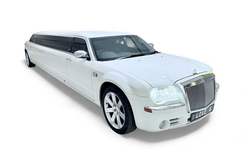 CHRYSLER 300 SUPER STRETCH LIMO 10 SEATER
